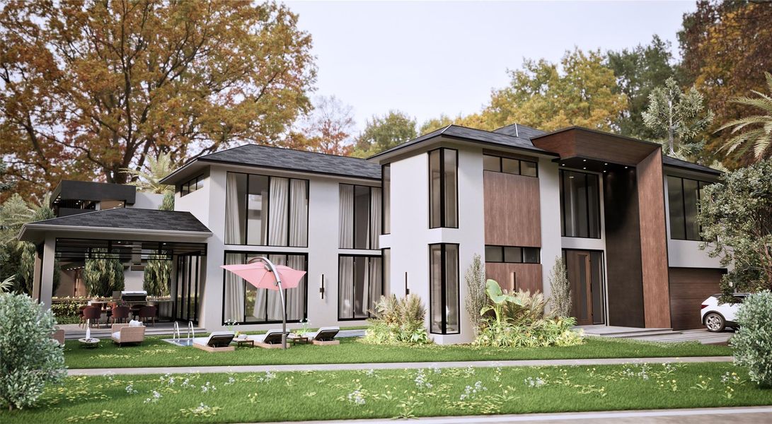 Exterior details and patio area of a home in , Fort Lauderdale (Image 9). Exterior details and patio area of a home in , Fort Lauderdale (Image 9).