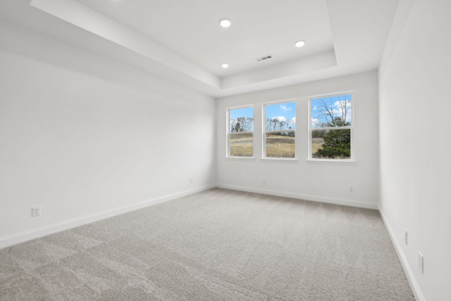 Primary Bedroom | For representation purposes only. Options and layout may vary by community and home plan. Primary Bedroom | For representation purposes only. Options and layout may vary by community and home plan.