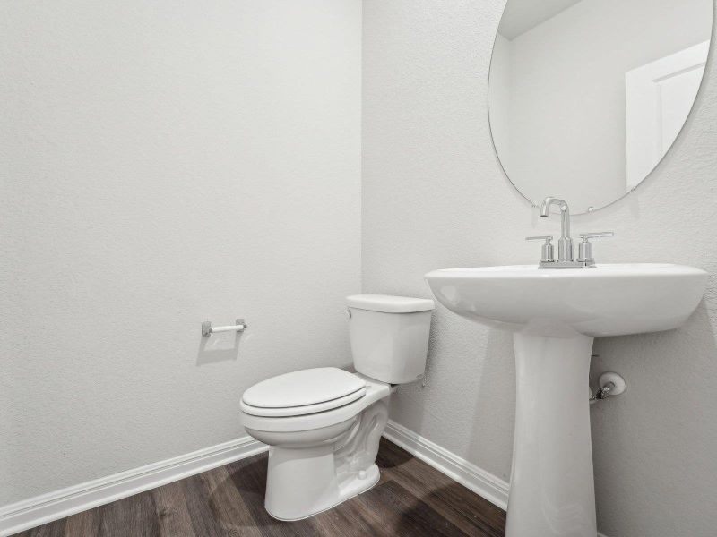 Photo is not of the actual home, but is an inspirational photo of builder’s model home and may depict options, furnishings, and/or decorator features that are not included