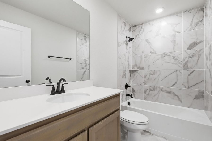 Representative furnished interior of a home built from the McKinley I by Cheldan Homes in Terra Vista Estates, Springtown (Image 19).