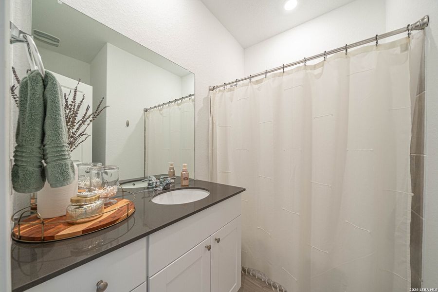 Close-up of interior finishes inside a home in Hidden Trails, Bulverde (Image 22).