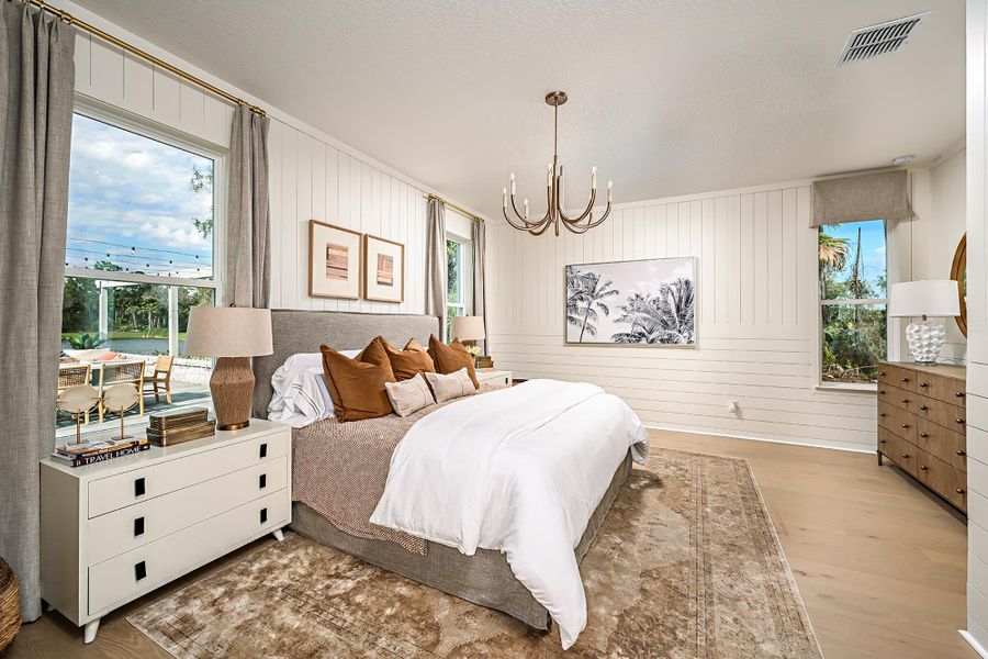 Primary Bedroom | Brentwood Executive | Park View at the Hills in Minneola, Florida | Landsea Homes