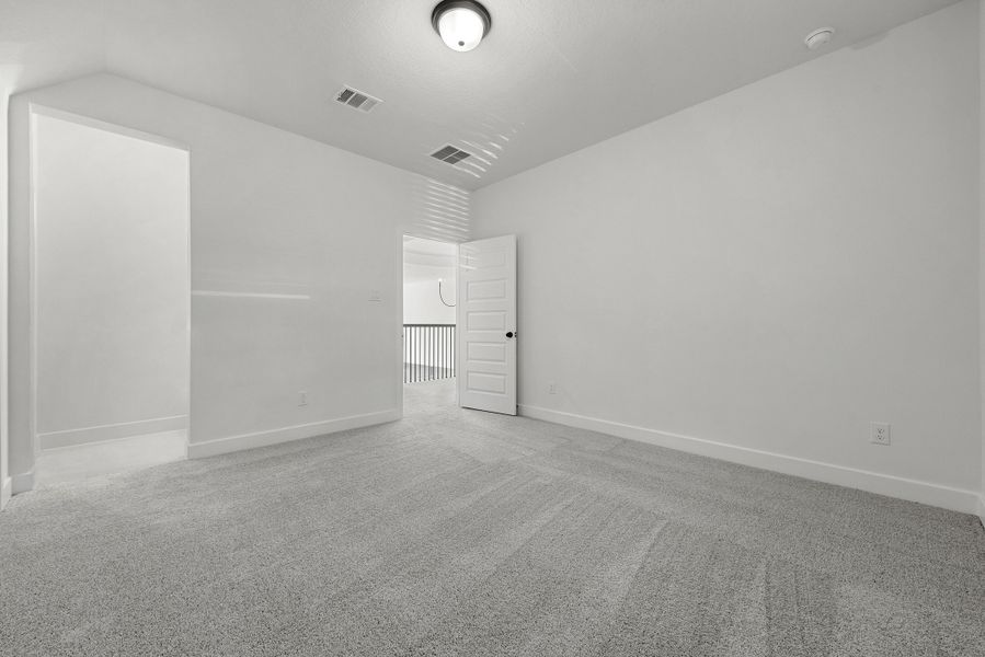 Representative unfurnished interior of a home built from the The Milton III by Westin Homes in Bridgeland, Cypress (Image 8). Representative unfurnished interior of a home built from the The Milton III by Westin Homes in Bridgeland, Cypress (Image 8).