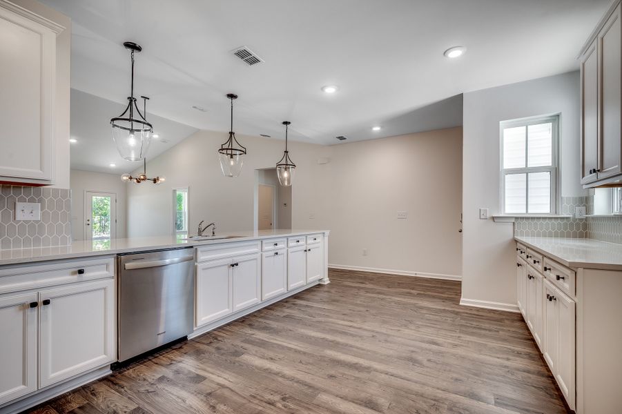 Furnished interior view inside a new home in Sunset Landing, Little River (Image 9).