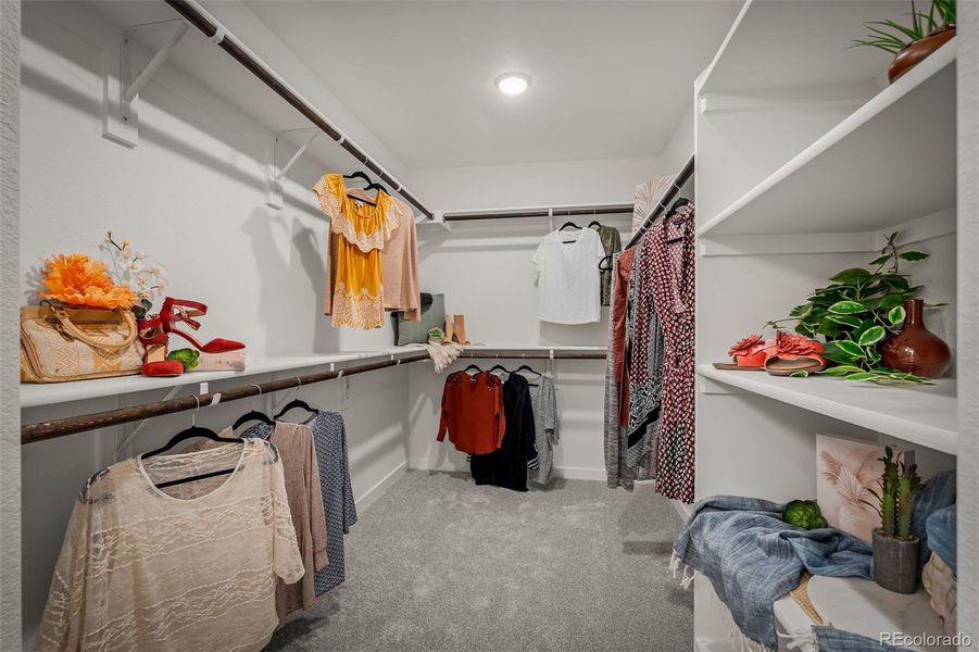 Furnished interior view inside a new home in Revel Crossing at Wolf Ranch – The Ascent Collection, Colorado Springs (Image 18).