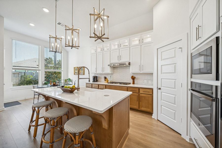 Furnished interior view inside a new home in Fulbrook on Fulshear Creek: 50ft. lots, Fulshear (Image 7).