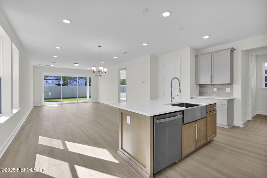 Furnished interior view inside a new home in Seabrook Village at Seabrook, Ponte Vedra (Image 8).