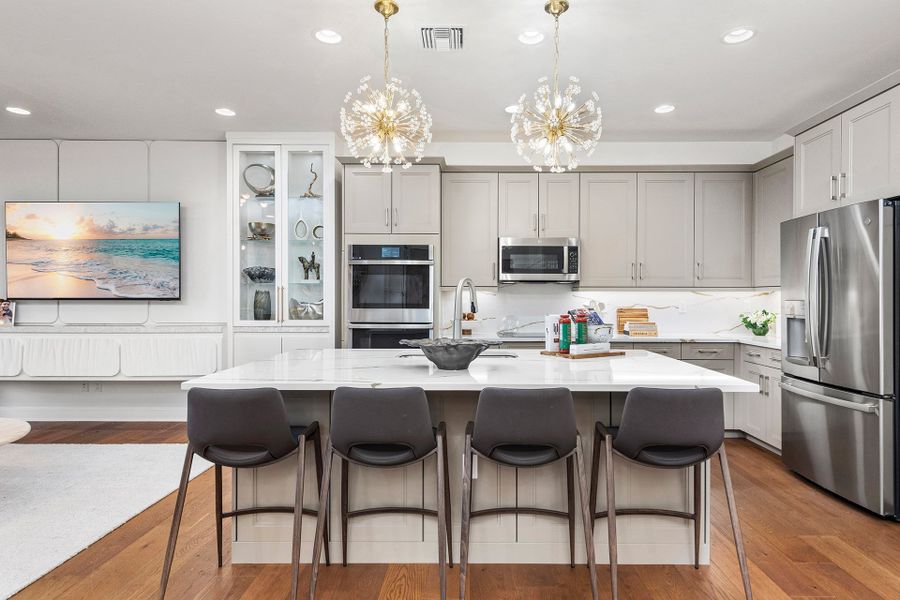 Representative furnished interior of a home built from the Exuma by GL Homes in Valencia Harbor (55+), Fort Myers (Image 6).
