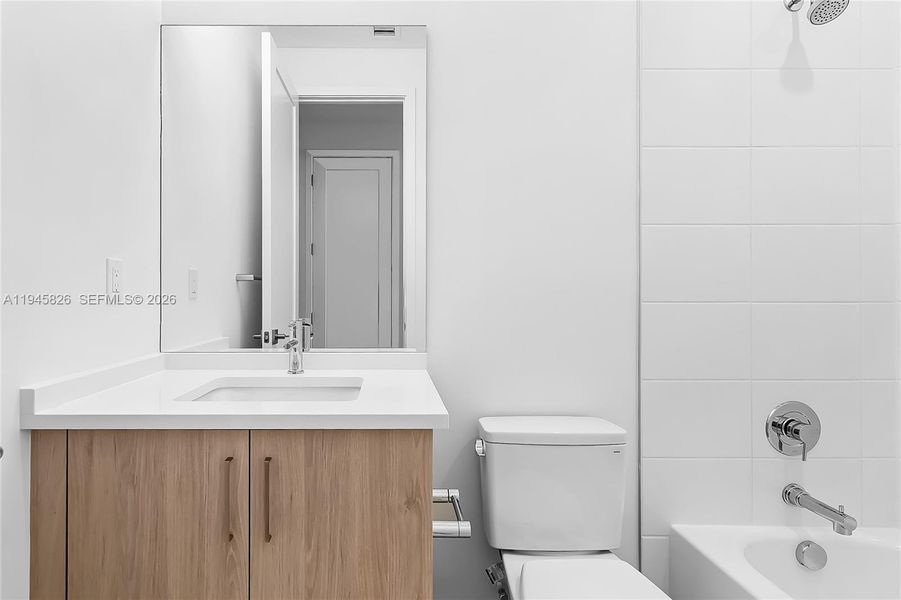 Furnished interior view inside a new home in , Boca Raton (Image 17).