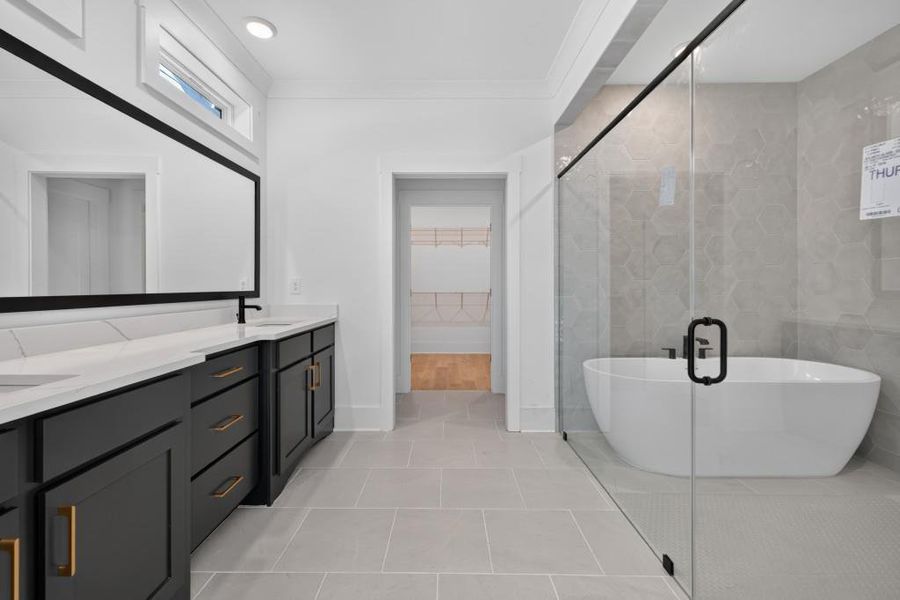 Furnished interior view inside a new home in Livingstone Park, Kennesaw (Image 19).