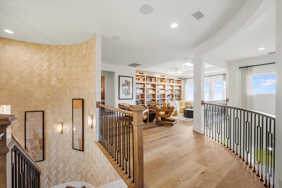 Representative furnished interior of a home built from the Ashbourne by Windsor Homes in Nelson Lake Estates, Rockwall (Image 38).