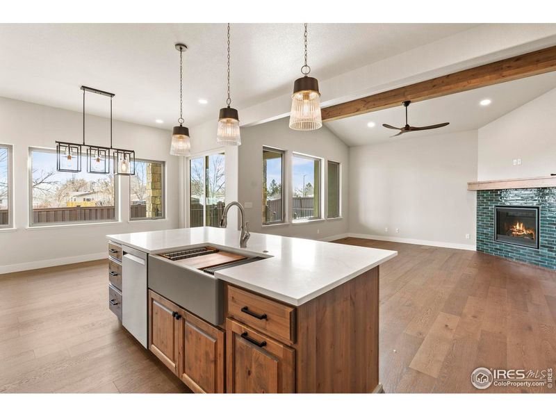 Furnished interior view inside a new home in , Loveland (Image 11).