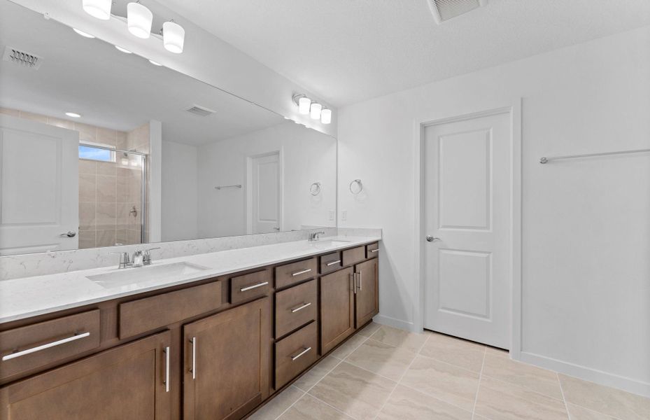 Furnished interior view inside a new home in Caldera, Spring Hill (Image 12).