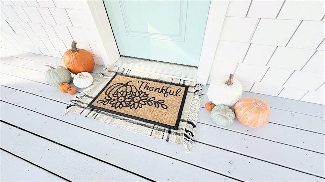 Exterior details and patio area of a home in , Bowdon (Image 4).