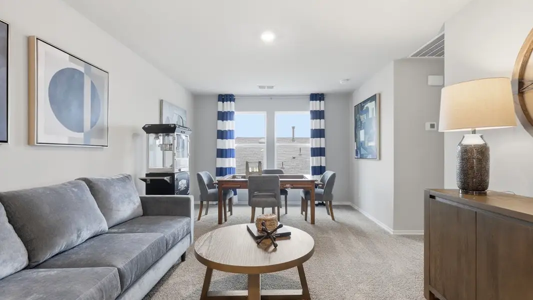 Furnished interior view inside a new home in Longhorn Estates, Fort Worth (Image 4).