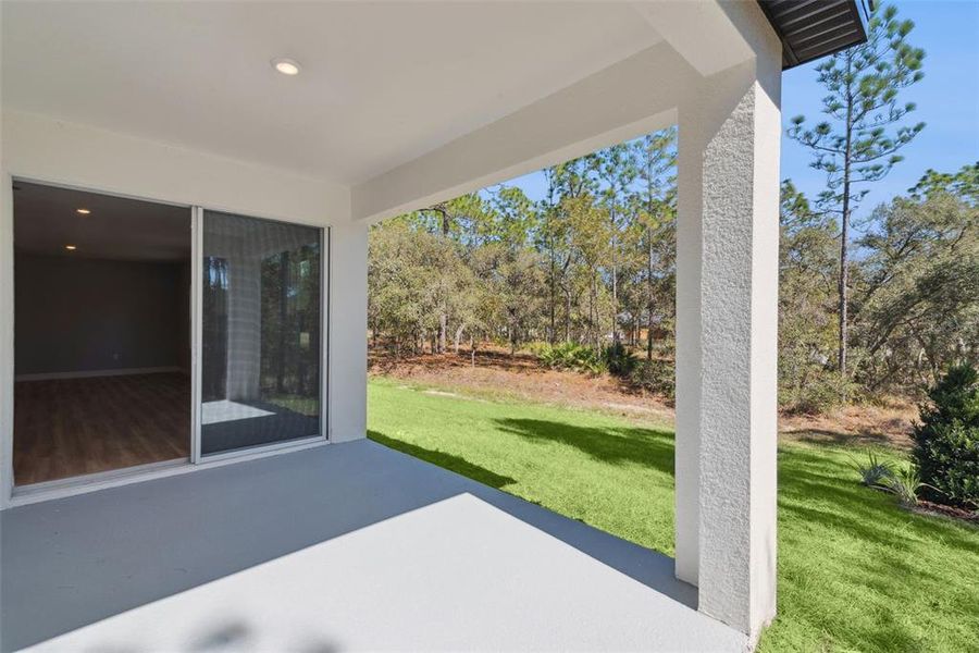 Exterior details and patio area of a home in , Homosassa (Image 3).