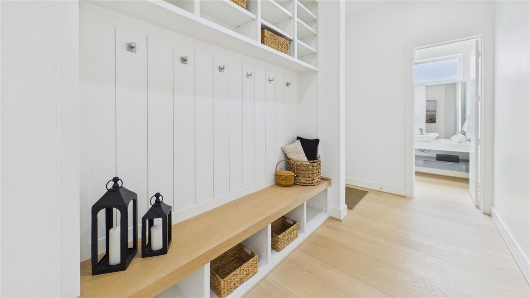 Furnished interior view inside a new home in , Houston (Image 32).