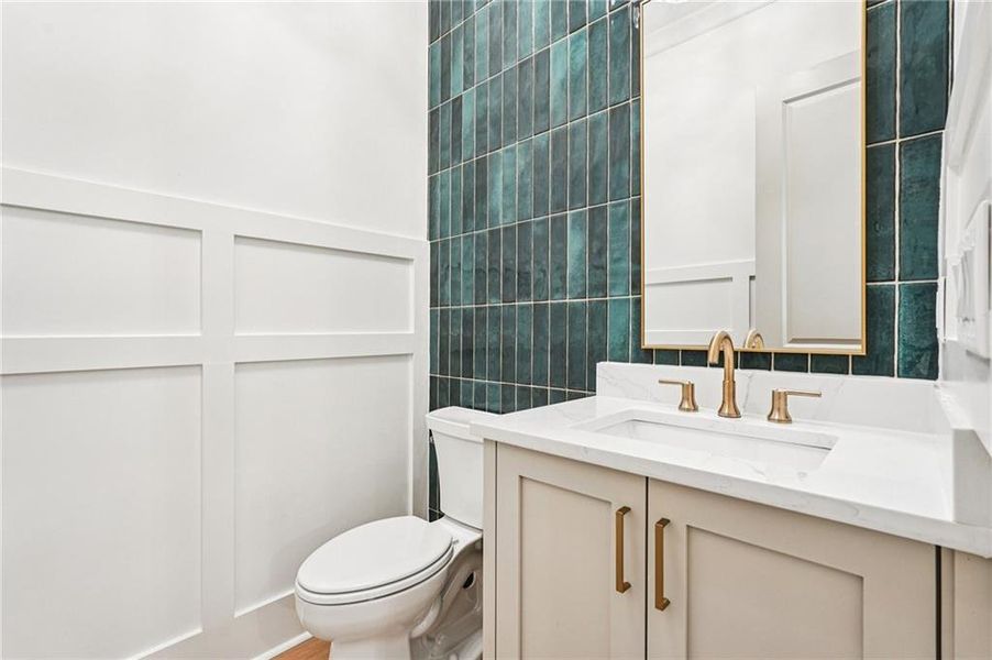 Furnished interior view inside a new home in Park Walke, Alpharetta (Image 9).