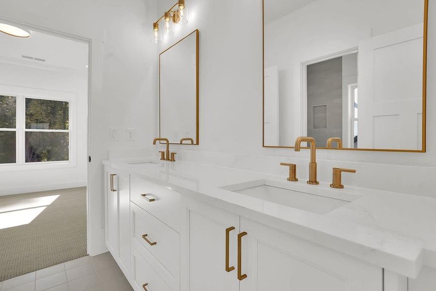 Furnished interior view inside a new home in , Cumming (Image 7).