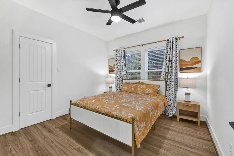 Furnished interior view inside a new home in , Houston (Image 26).