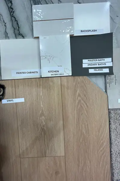 Sample of building materials used in homes in Trail Creek, Cleburne (Image 4).