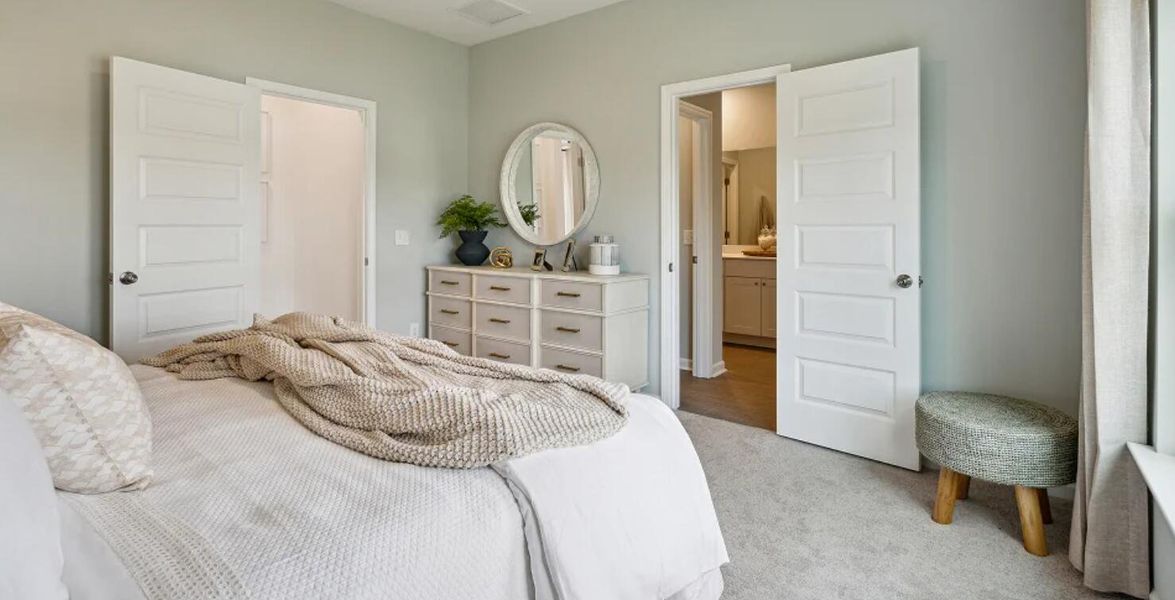 Furnished interior view inside a new home in Heron's Walk at Summers Corner: Carolina Collection, Summerville (Image 7).