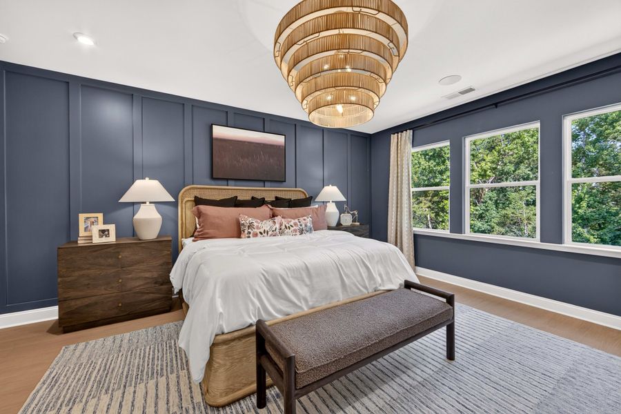 Furnished interior view inside a new home in Southbridge, Fort Mill (Image 19).