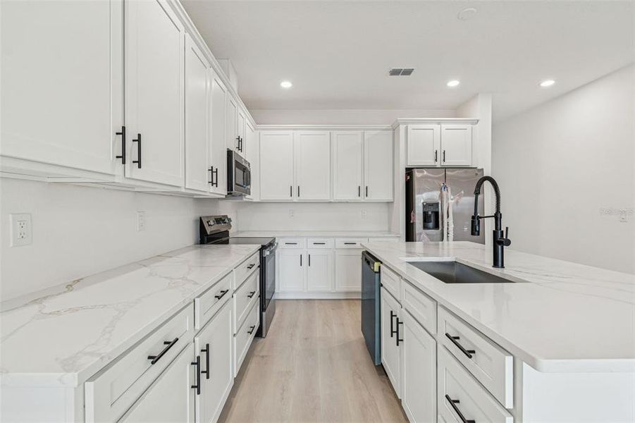 Furnished interior view inside a new home in , Tampa (Image 35).