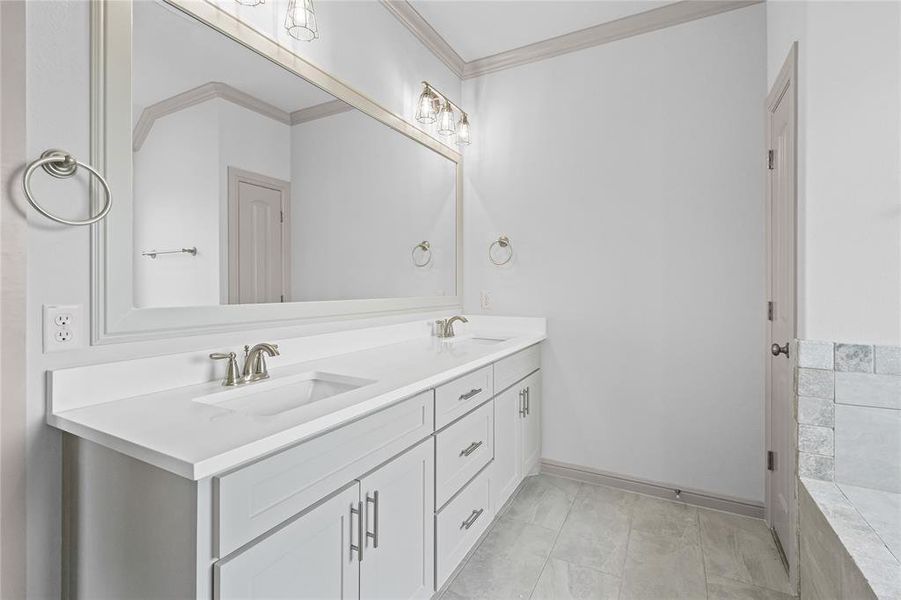 Furnished interior view inside a new home in , Springtown (Image 31).