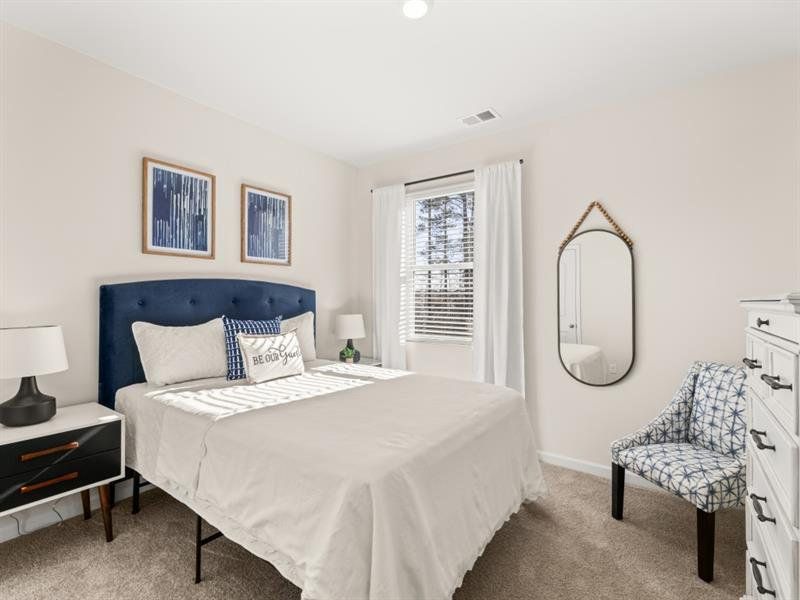 Furnished interior view inside a new home in Thompson Ridge, Dallas (Image 32).