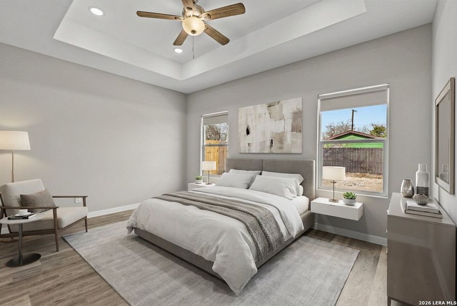 Furnished interior view inside a new home in , San Antonio (Image 6).