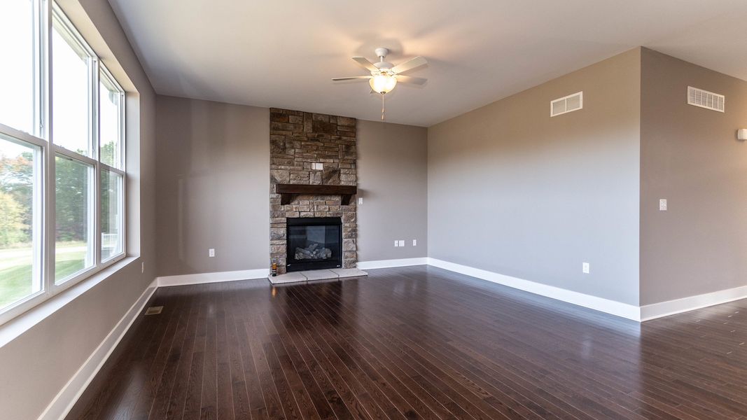 Representative unfurnished interior of a home built from the The Boulder Side Entry by Norfolk Homes in The Grande Estates, Jackson (Image 17).