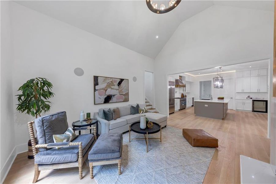 Furnished interior view inside a new home in , Marietta (Image 30).