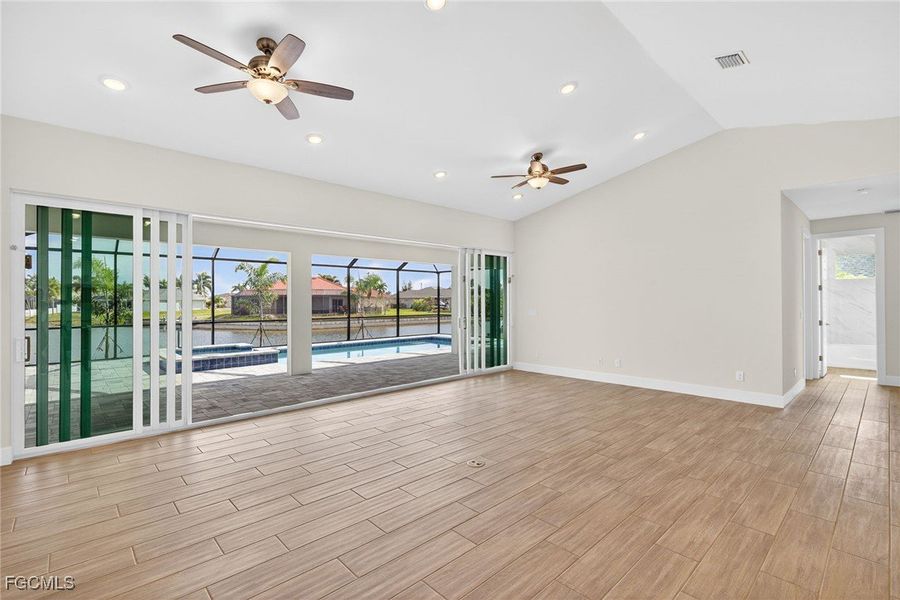 Spacious, unfurnished interior of a new home in Cape Coral, Cape Coral (Image 21). Spacious, unfurnished interior of a new home in Cape Coral, Cape Coral (Image 21).