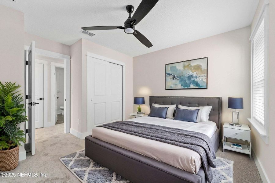 Furnished interior view inside a new home in , Jacksonville (Image 12).