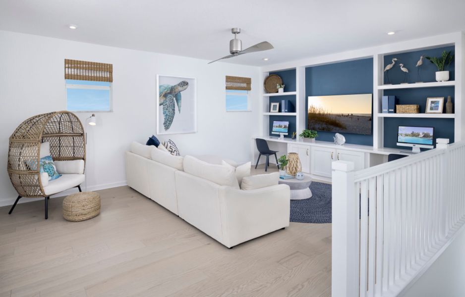Representative furnished interior of a home built from the Rowan by Mattamy Homes in Tradition, Port St. Lucie (Image 13).