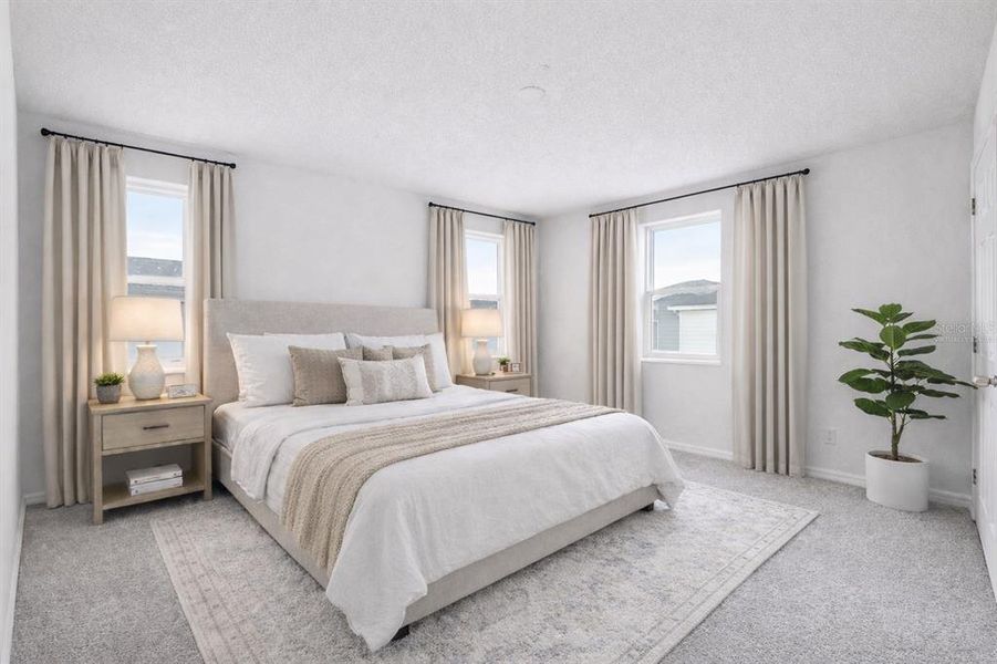 Furnished interior view inside a new home in Trinity Lakes, Groveland (Image 9).