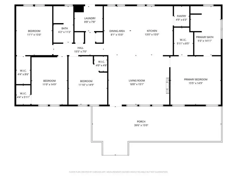 View of room layout View of room layout