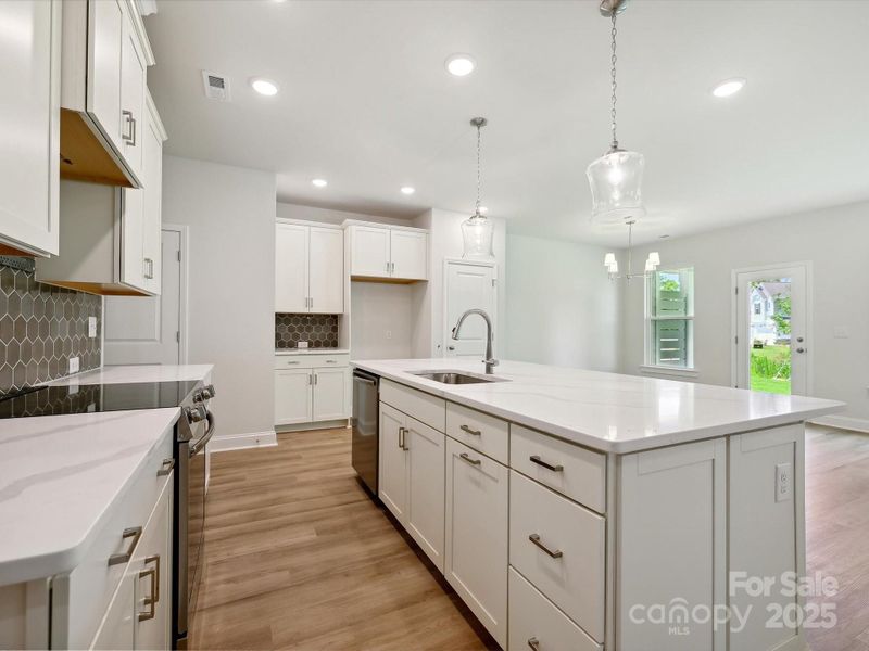 Furnished interior view inside a new home in Westview Towns, Waxhaw (Image 11).