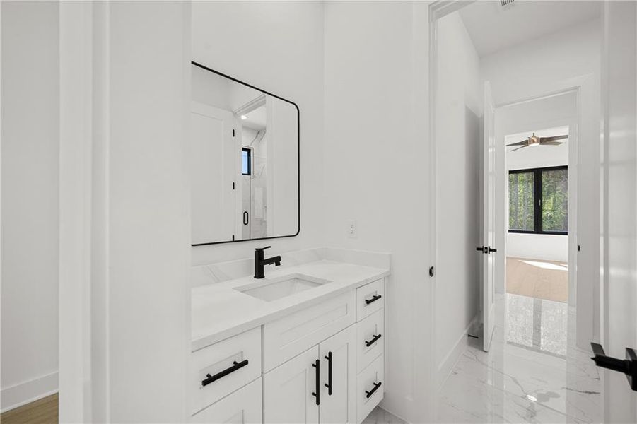 Furnished interior view inside a new home in , Sugar Hill (Image 5).