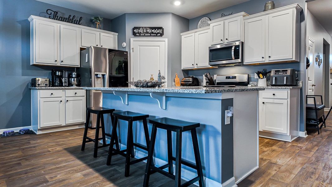 Furnished interior view inside a new home in Reserve at Mallard Crossing, Summerville (Image 56).