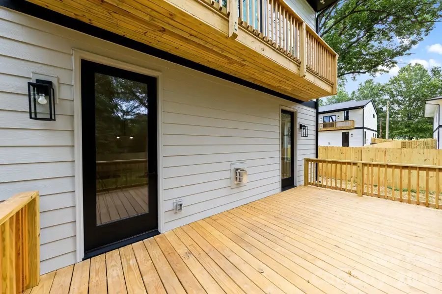 Exterior details and patio area of a home in , Charlotte (Image 3).