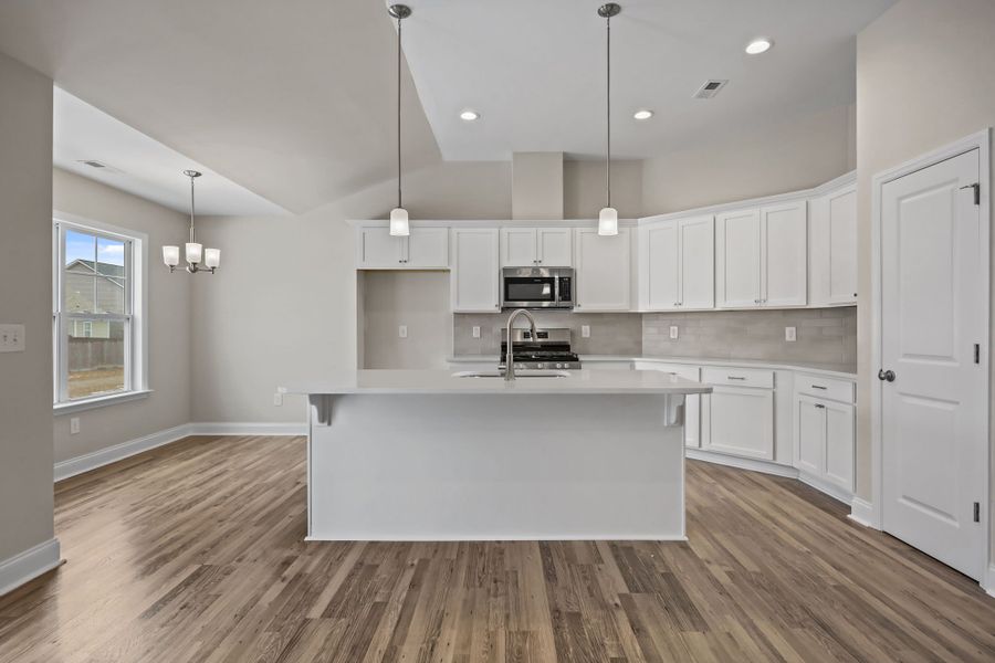 Representative furnished interior of a home built from the Hardy by Bill Clark Homes in Laurel Oaks, Greenville (Image 5).