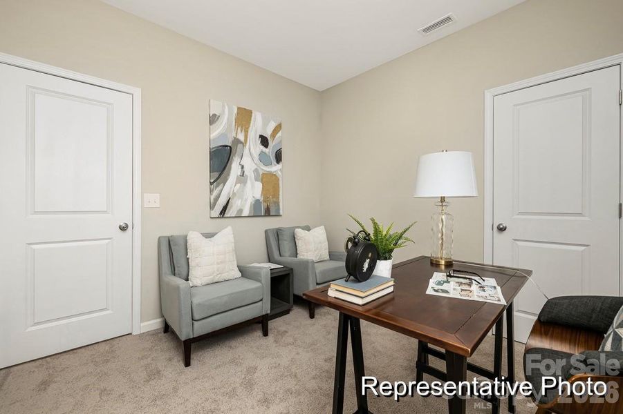 Furnished interior view inside a new home in Edgewater Lakeview On Your Lot, Lancaster (Image 15). Furnished interior view inside a new home in Edgewater Lakeview On Your Lot, Lancaster (Image 15).