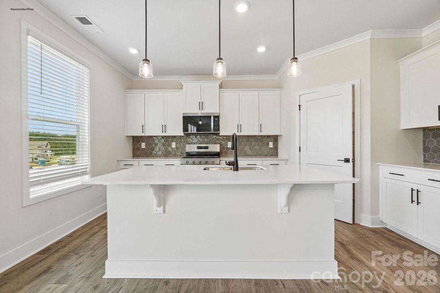 Furnished interior view inside a new home in Avalon of Gastonia, Gastonia (Image 4).