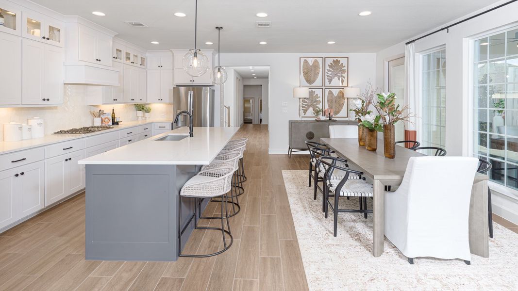 Furnished interior view inside a new home in The Parks at Wilson Creek, Celina (Image 13).