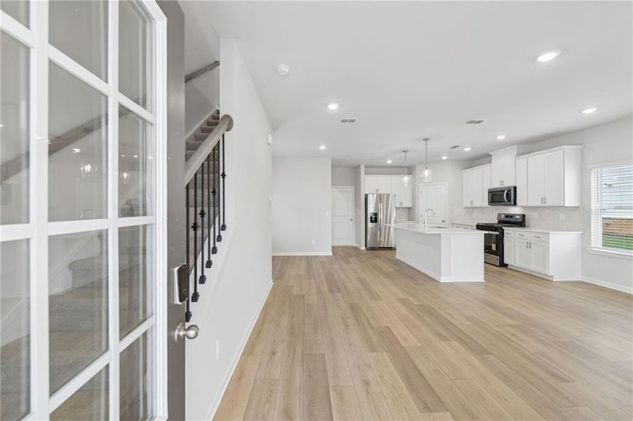 Spacious, unfurnished interior of a new home in Martin Springs - Cottage Series, Lawrenceville (Image 36).