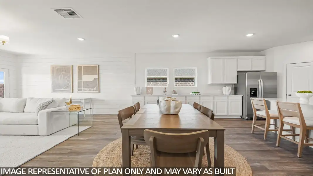 Furnished interior view inside a new home in Sunterra Lakes, Brookshire (Image 16).