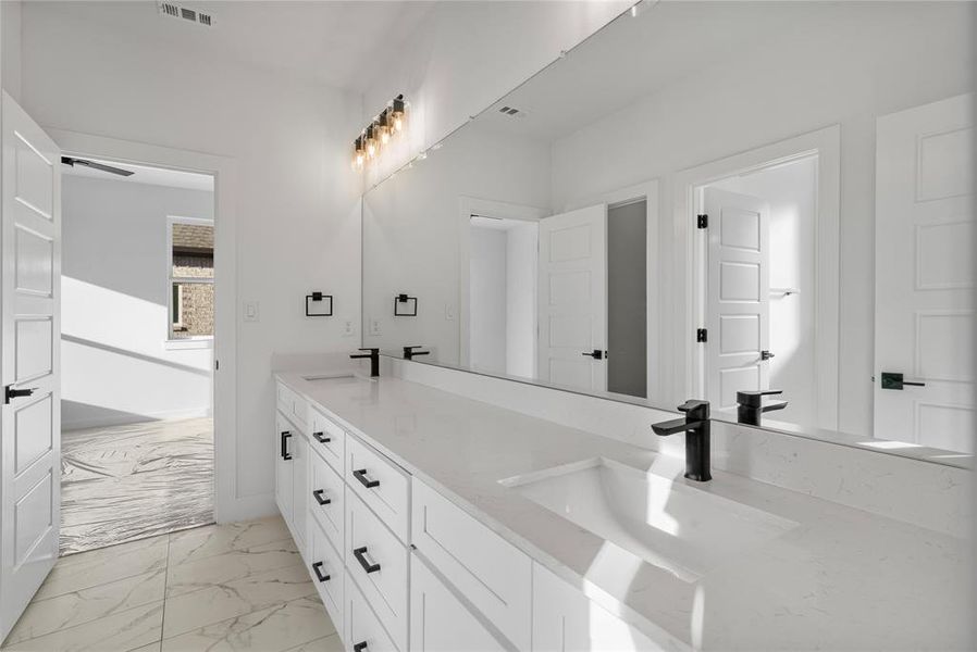 Furnished interior view inside a new home in , Garland (Image 9).