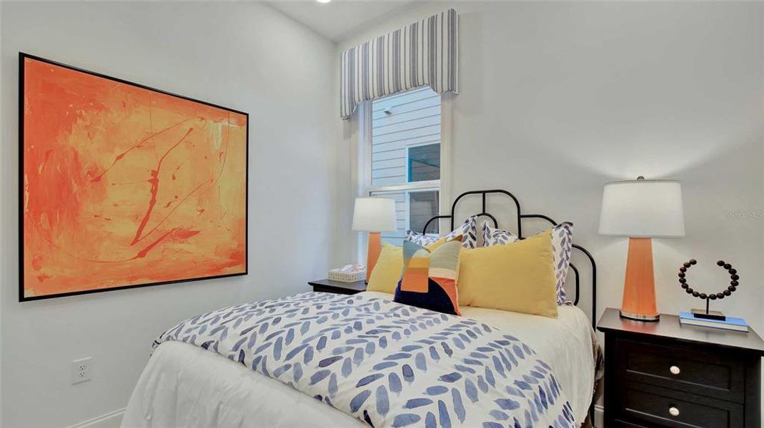 Furnished interior view inside a new home in , Deland (Image 30).